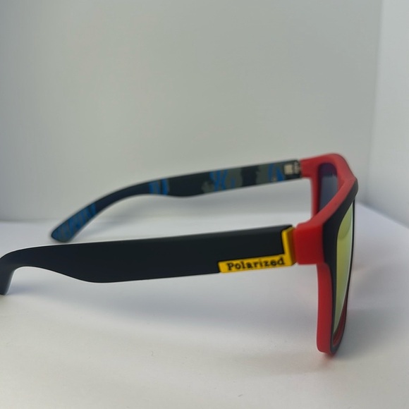 🔥NEW Polarized UV protection Sunglasses-Black & Red SportyStyle-unisex polarized - Picture 12 of 16